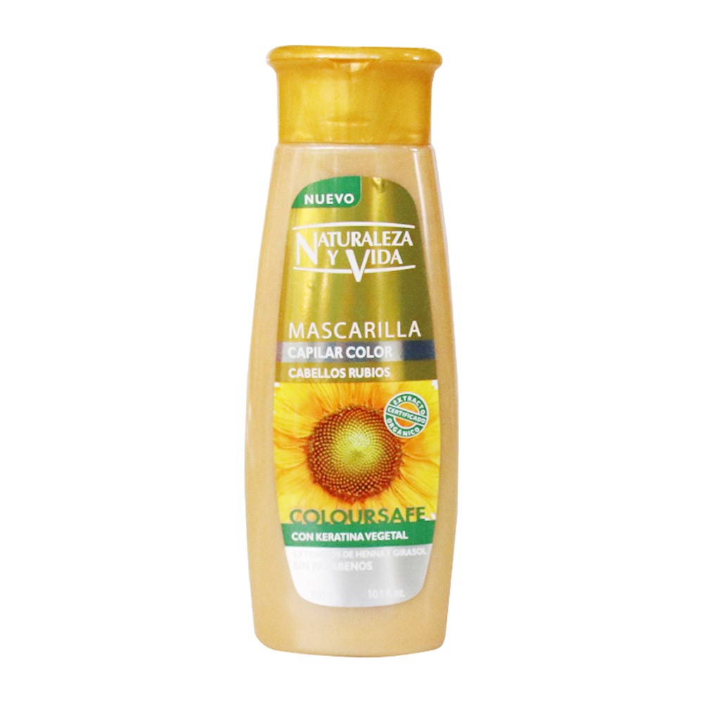 MASCARA RUBIO NATURALEZA Y VIDA x 300ML