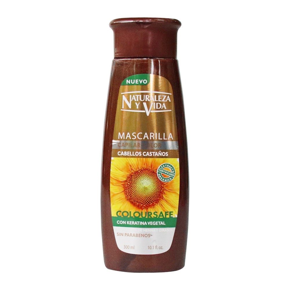 MASCARA CASTAÑO NATURALEZA Y VIDA*300ML