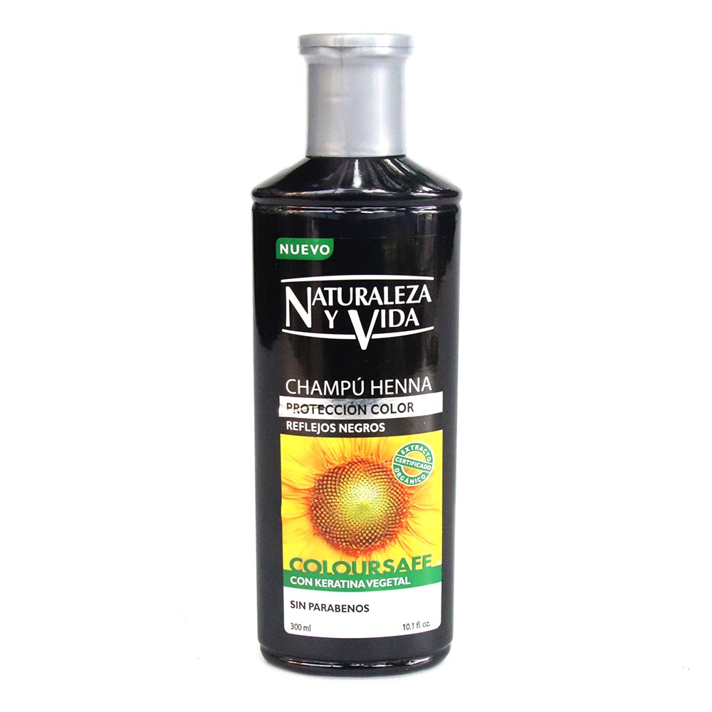 SHAMPOO NEGRO NATURALEZA Y VIDA x 300ML