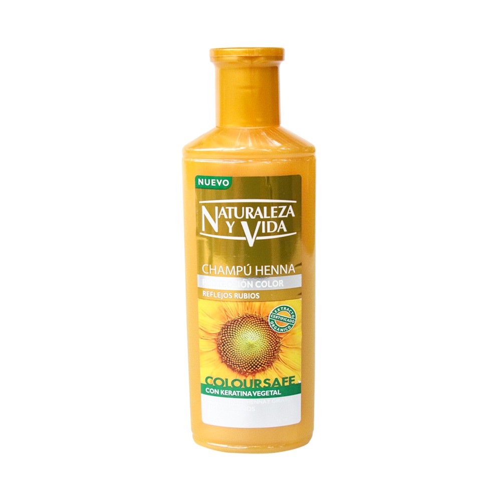 SHAMPOO RUBIOS NATURALEZA Y VIDA x 300ML