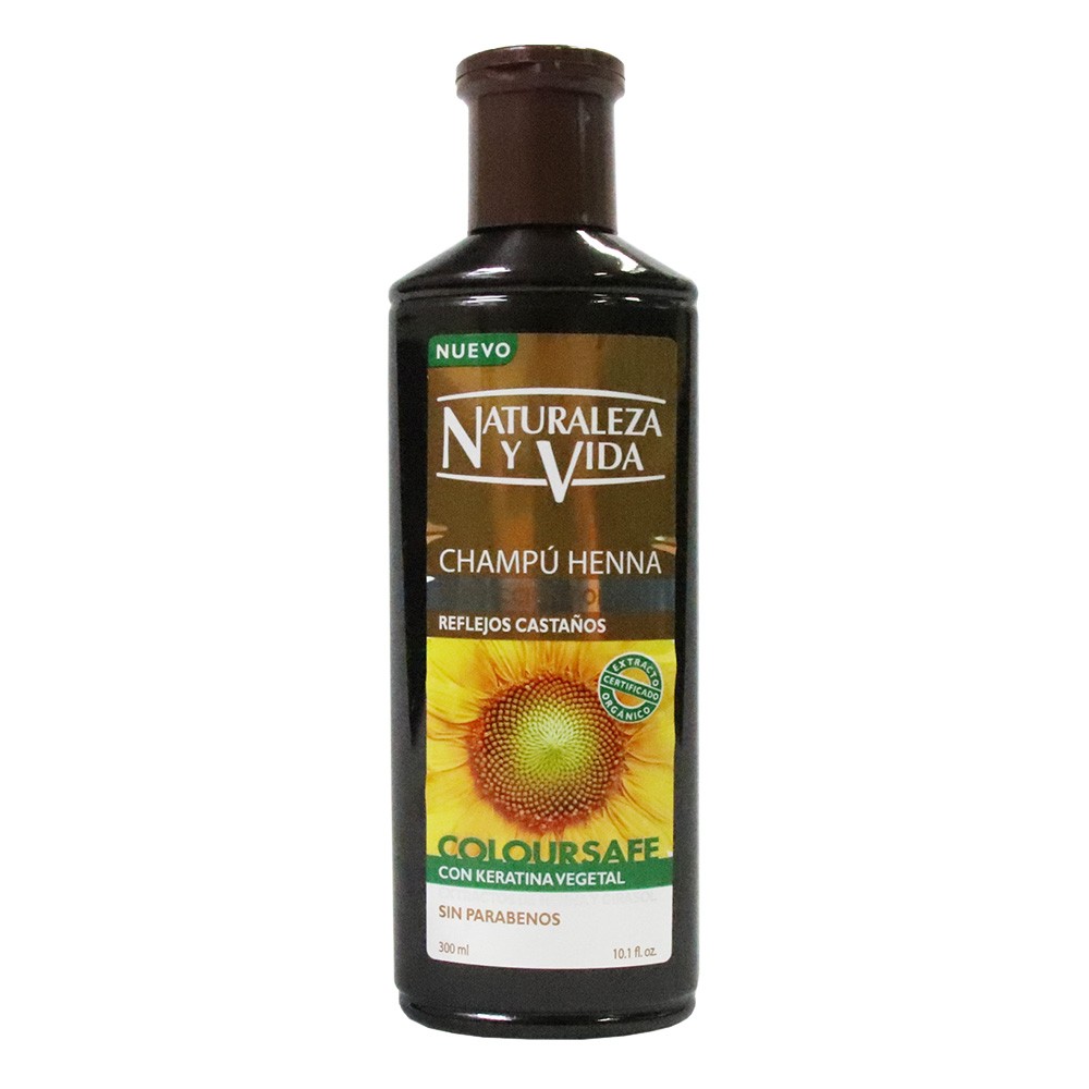 SHAMPOO CASTAÑO NATURALEZA Y VIDA*300ML