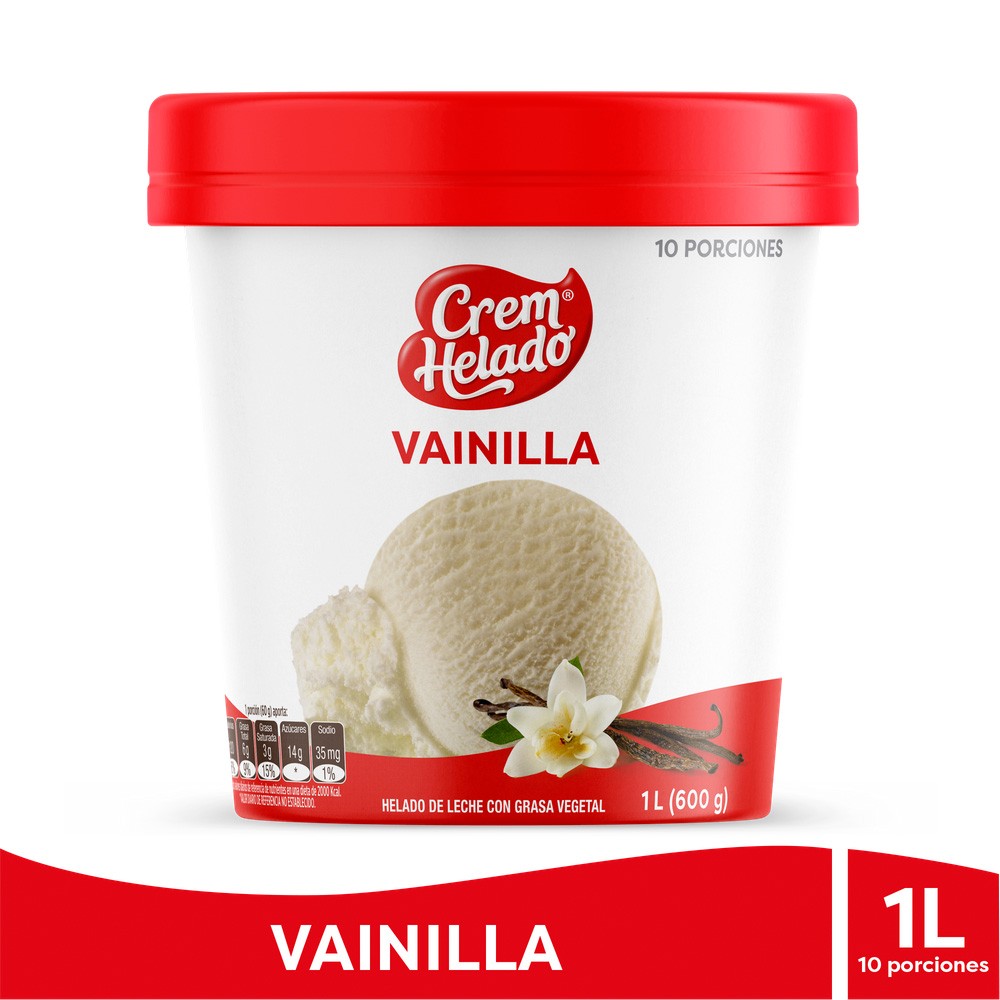 HELADO VAINILLA CREM HELADO*600GR