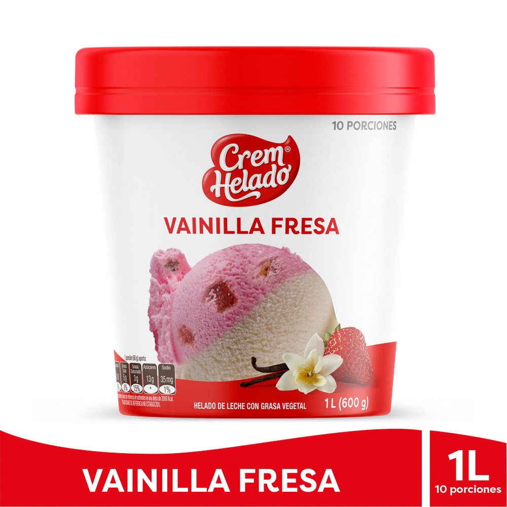 HELADO TRAD VAILL FRESA CREM HELADO*600G