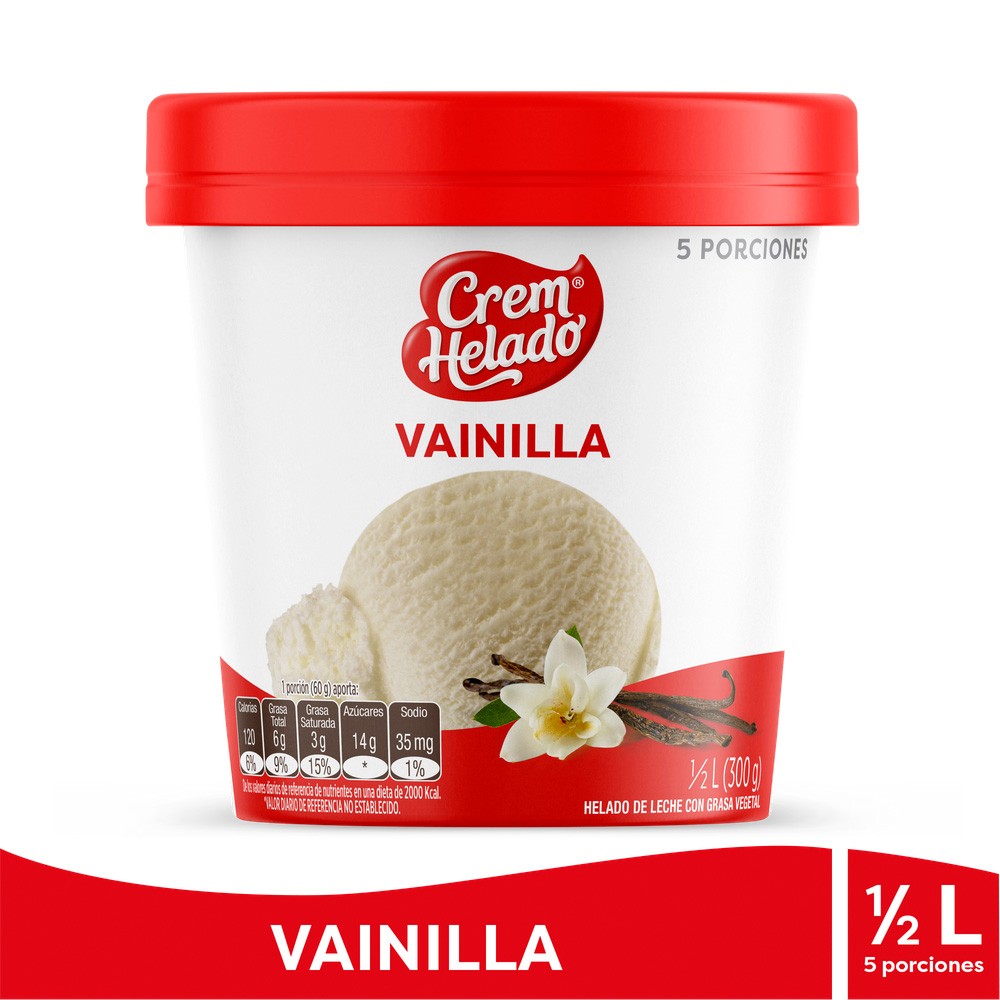HELADO TRADIC VAINILLA CREM HELADO*300GR