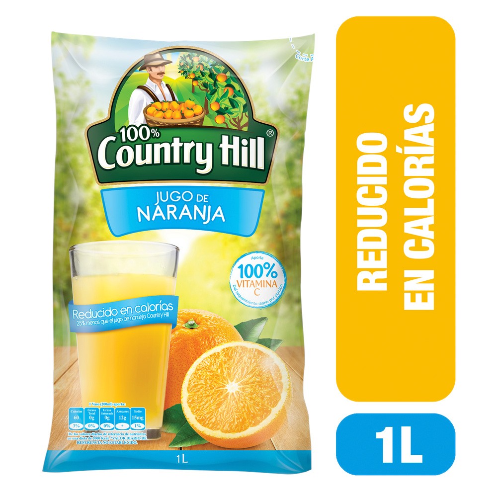 JUGO NARANJA REDUC CONTRY HILL*1000ML