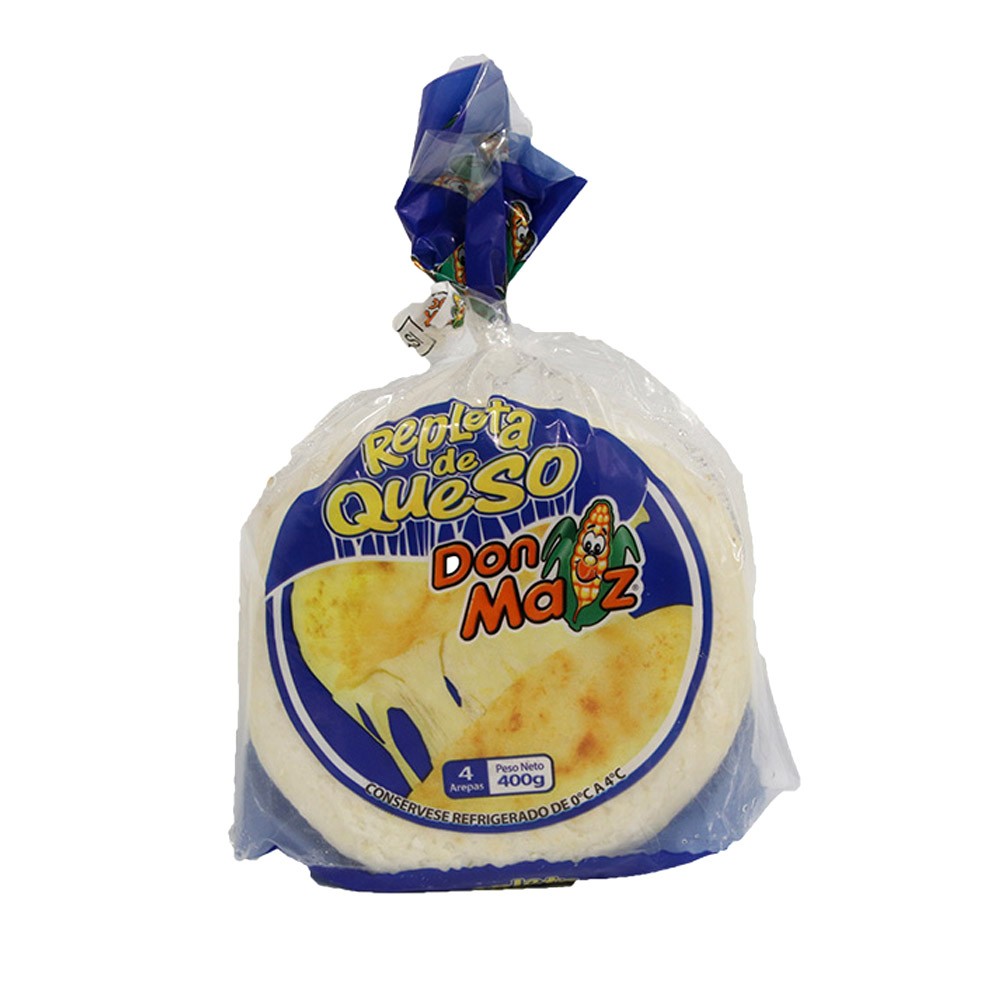 AREPA RELLENA DE QUESO  DON MAIZ X4UND