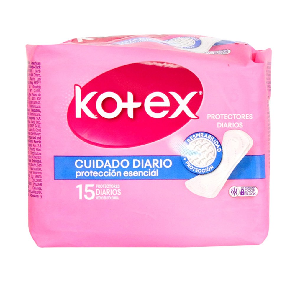 PROTECTORES KOTEX DAYS DUO  x 15U