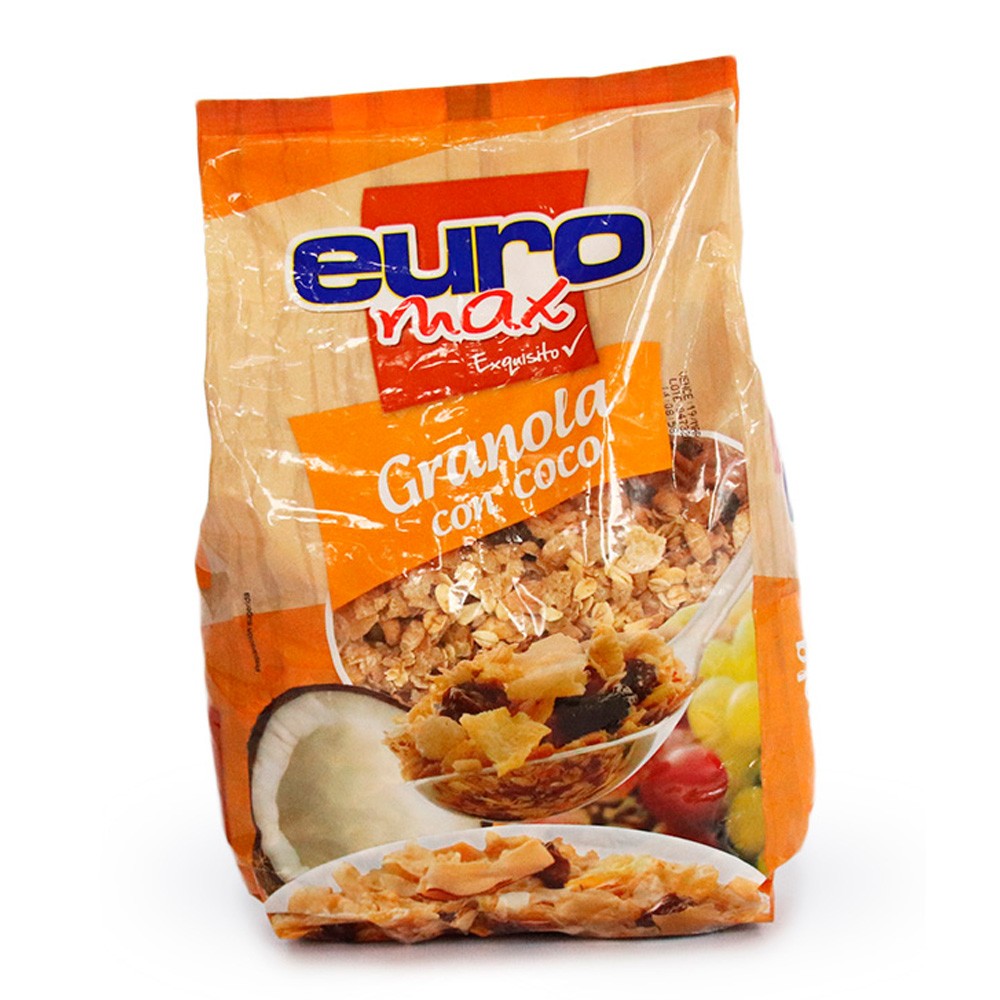 GRANOLA COCO EUROMAX  x  800 GR