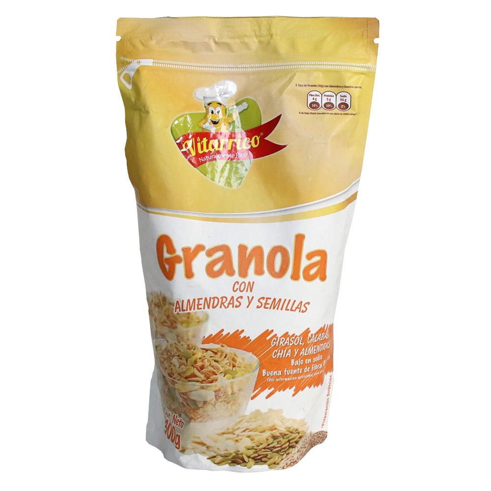 GRANOLA ALMENDRA/SEMILL VITARRICO*300GR