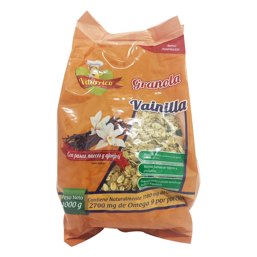 GRANOLA VAINILLA VITARRICO  x 1000GR