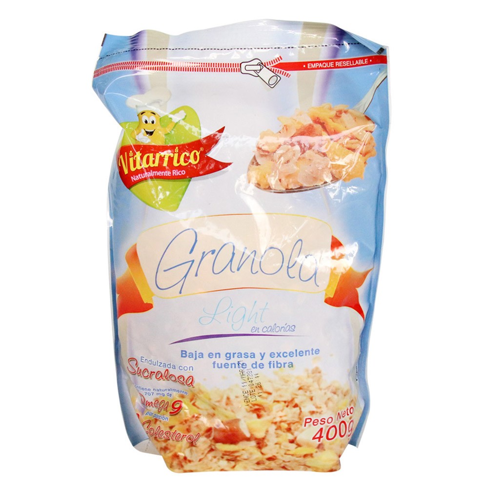 GRANOLA VITARRICO DIETETICA  x 400GR