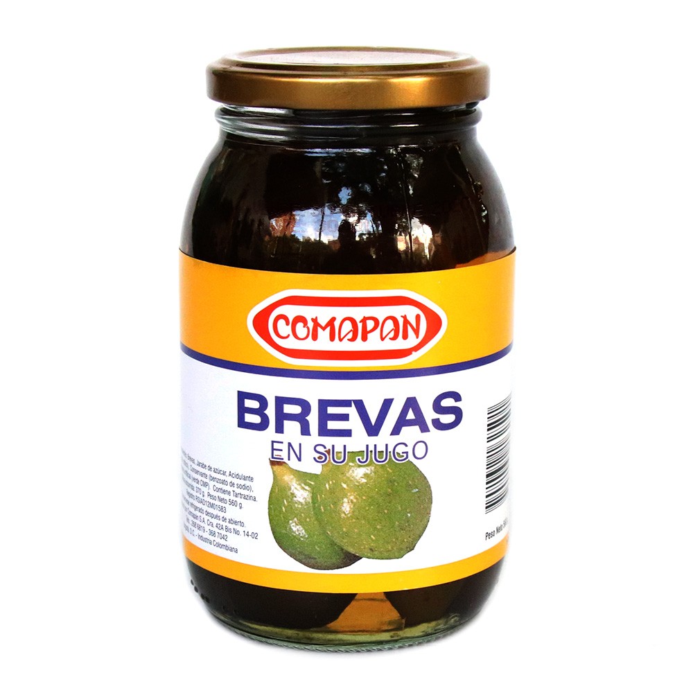BREVAS EN SU JUGO  x 600GR COMAPAN