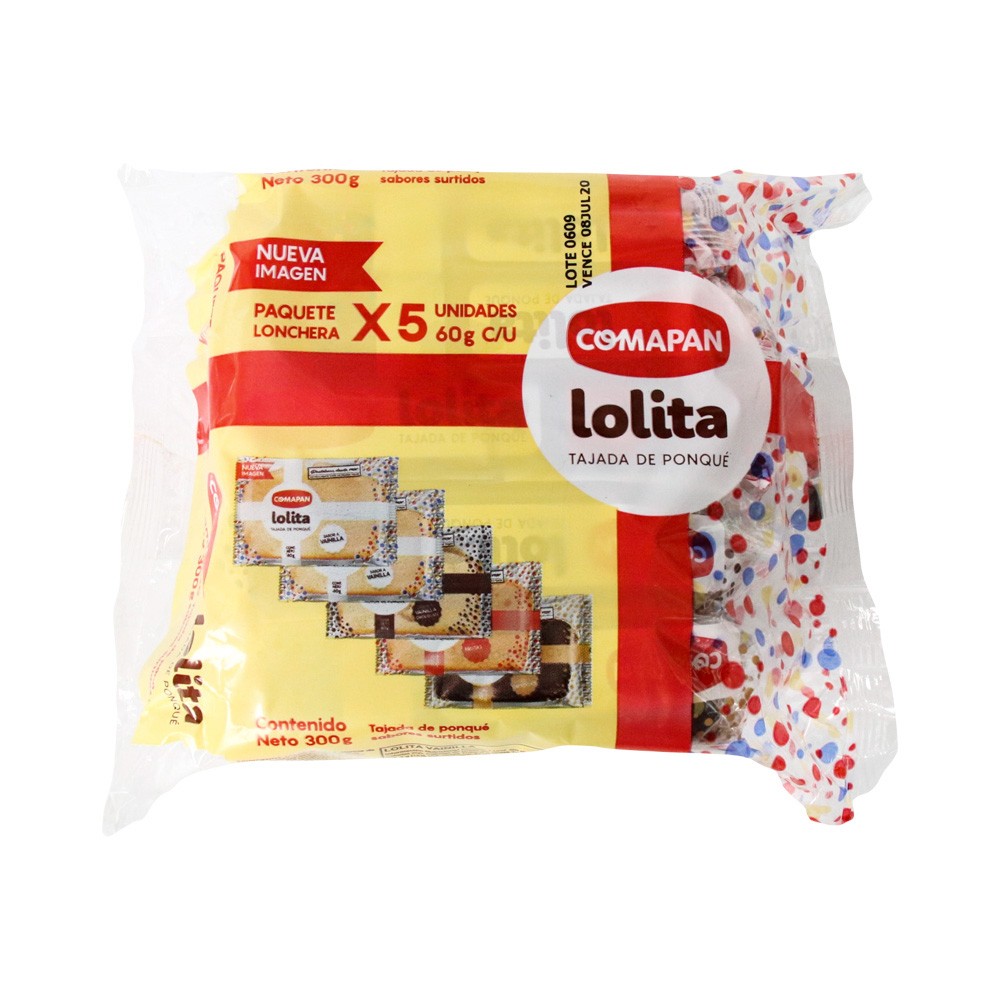 TAJADA LOLITA 5U x 300GR COMAPAN