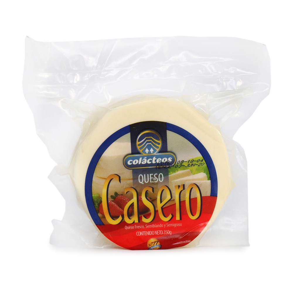 QUESO CASERO COLACTEOS  x 350GR