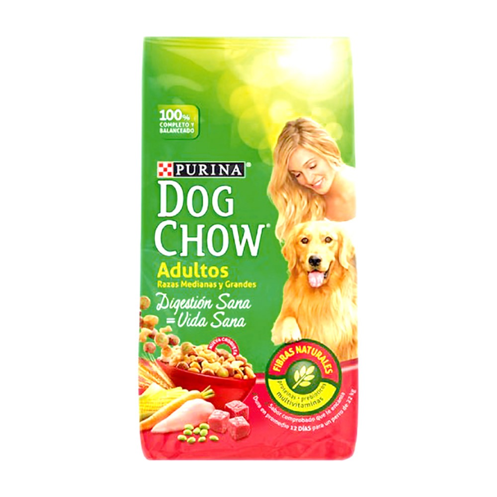 DOG CHOW ADULTOS MEDIANOS Y GRANDES*4KG