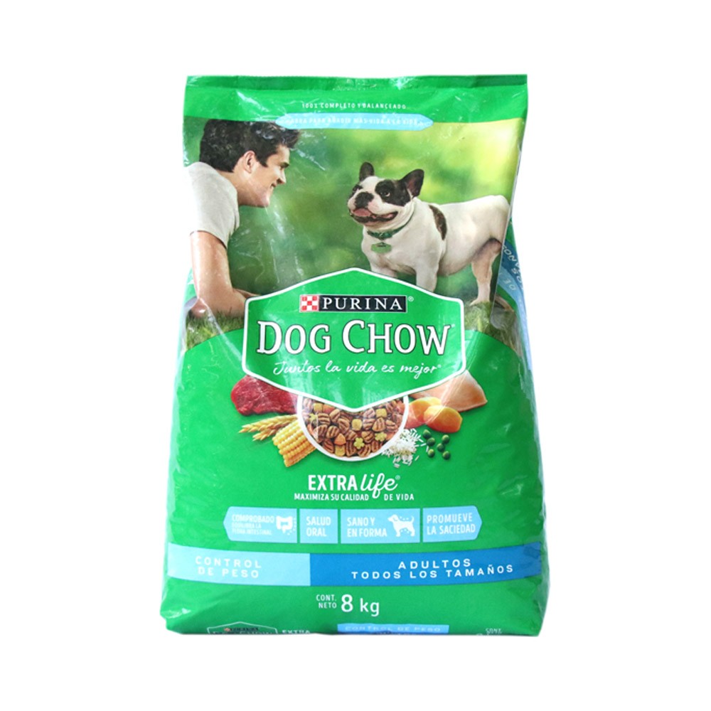 DOG CHOW ADULTOS CONTROL DE PESO  x 8 KG