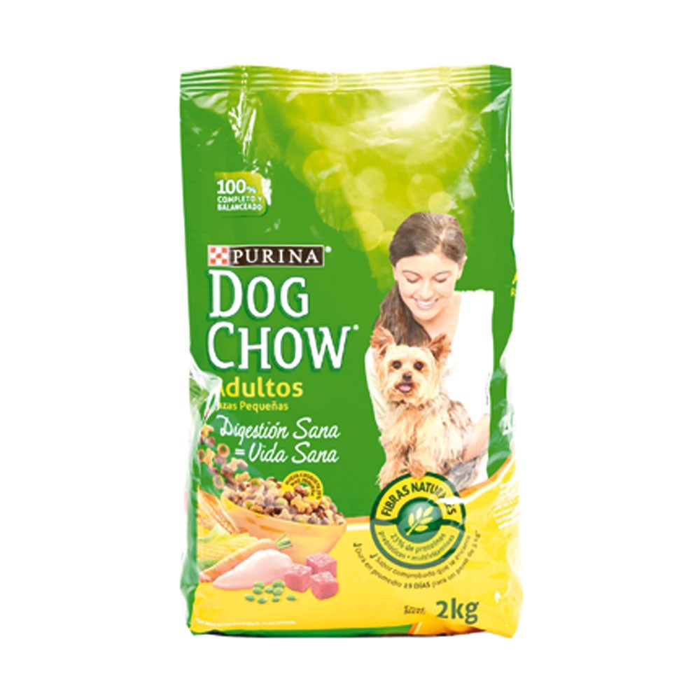 DOG CHOW ADULTOS MINIS Y PEQUEÑOS x 2KG