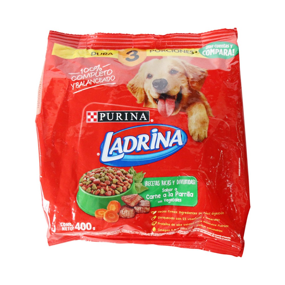 LADRINA CARNE VEGETALES  x  400 GR