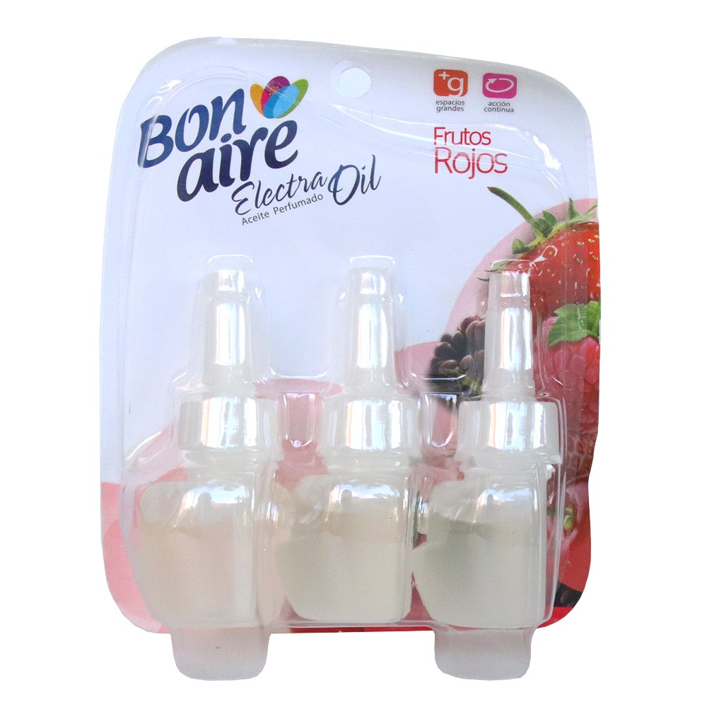 AMB ELECT FRUTOS ROJOS BONAIRE X3 UNDS