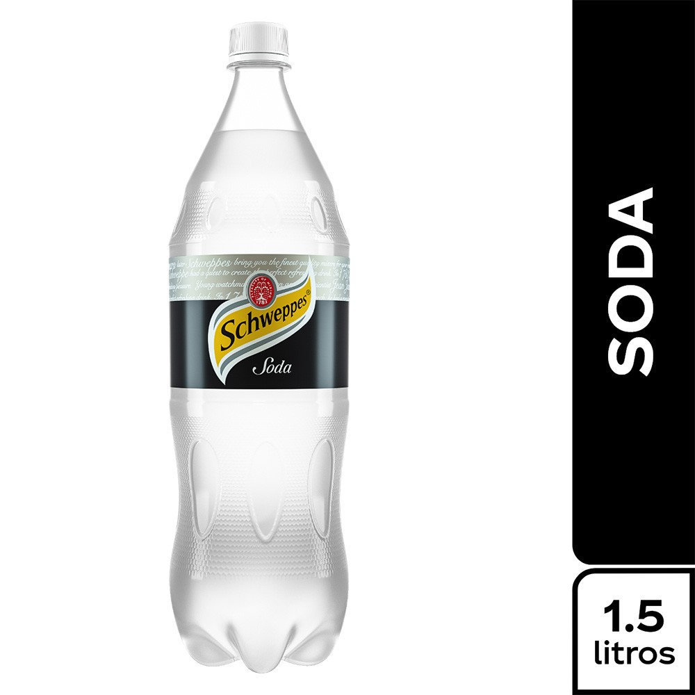 SODA SCHWEPPES PET x 1750ML