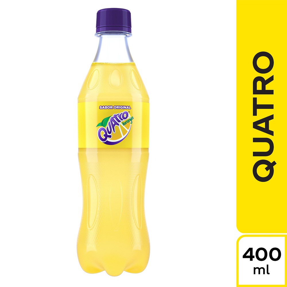 GASEOSA QUATRO PET  x 400 ML
