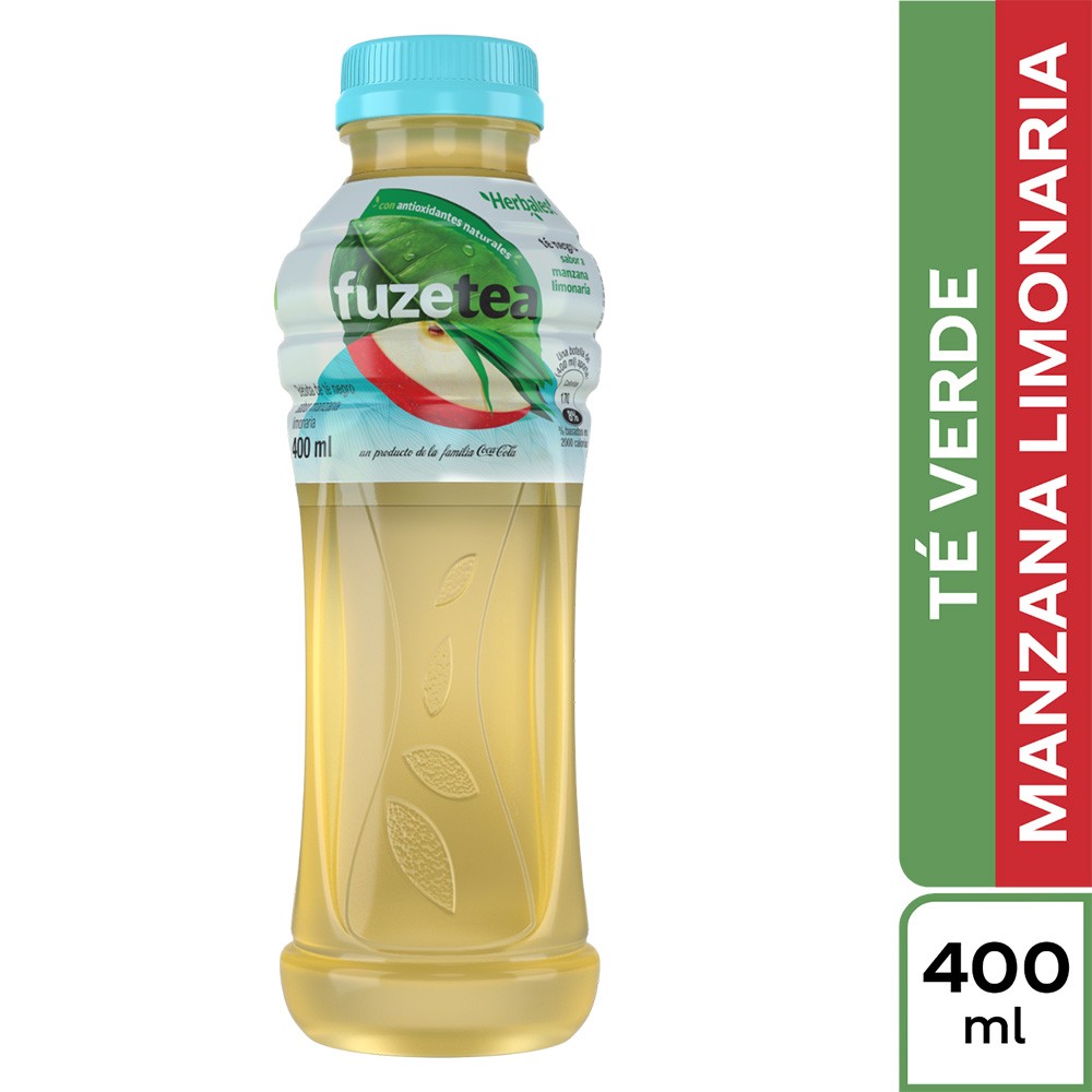 FUZE TEA TE MANZANA LIMONARIA PET *400ML