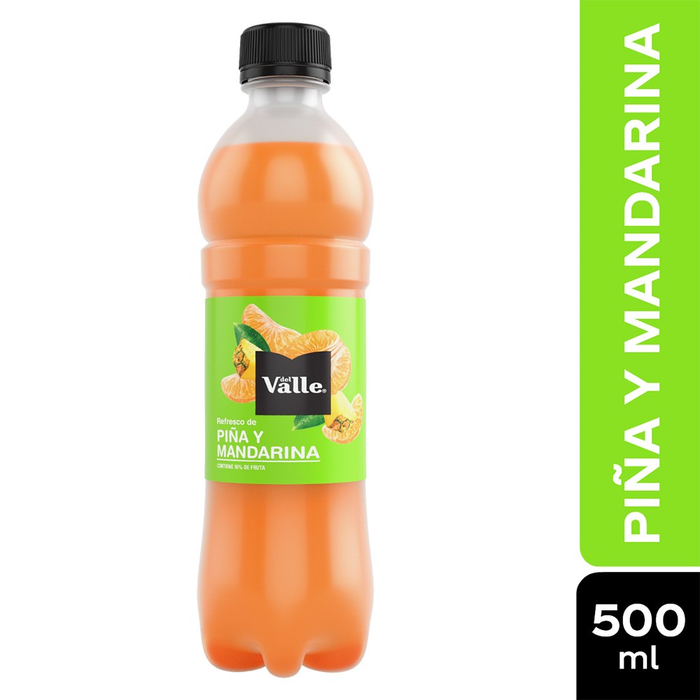DEL VALLE FRUTAL MANDARINA-PIÑA x 500 ML