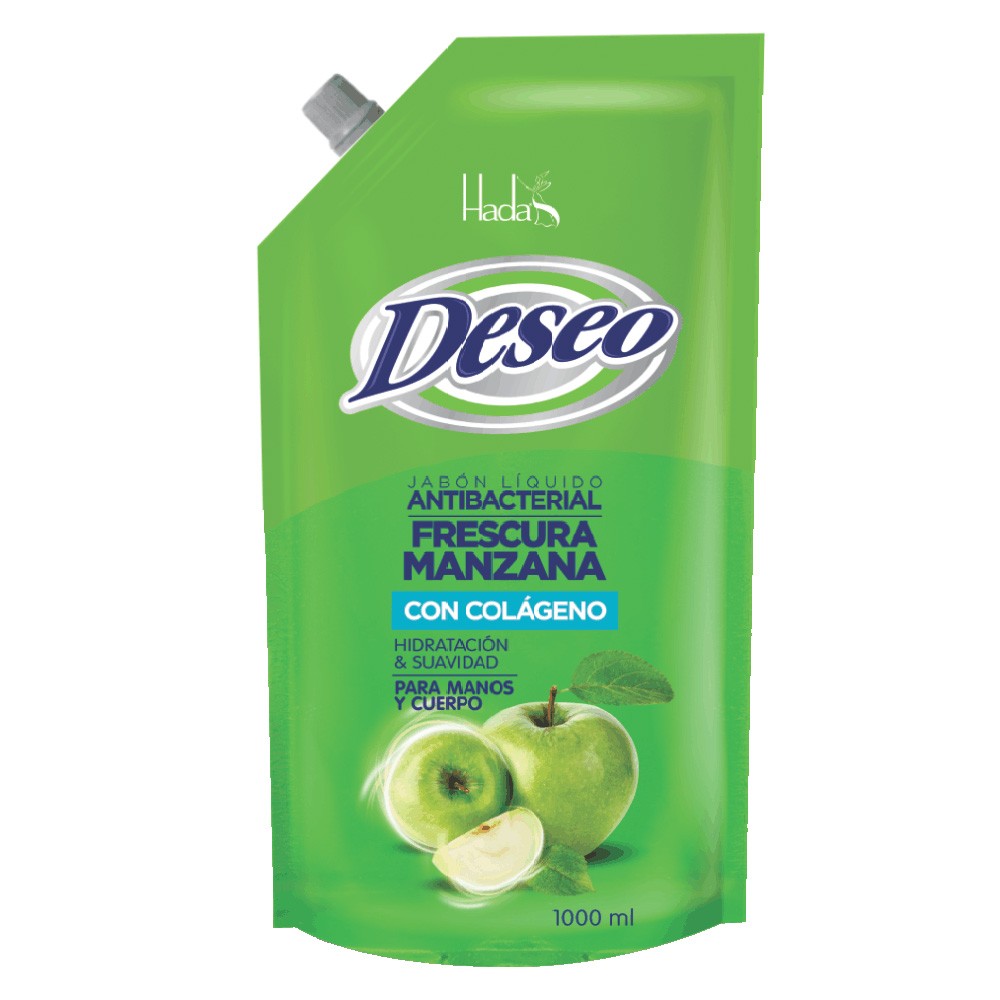 JABON LIQ DESEO MANZANA DOYPACK x 1000ML