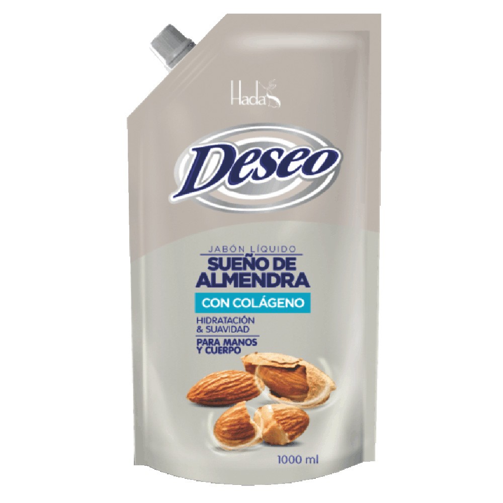 JABON LIQ DESEO SUEÑO ALMENDRA DP*500ML