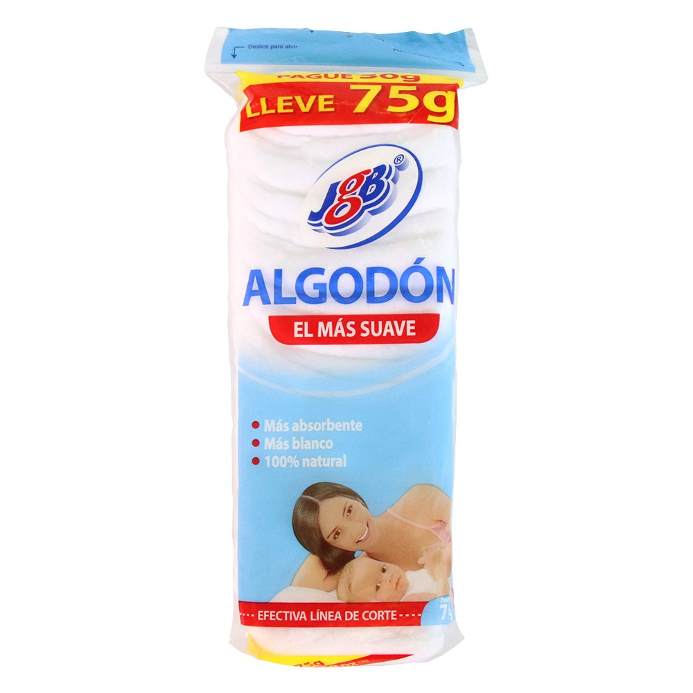 ALGODON JGB PAG50gr LLEV75gr