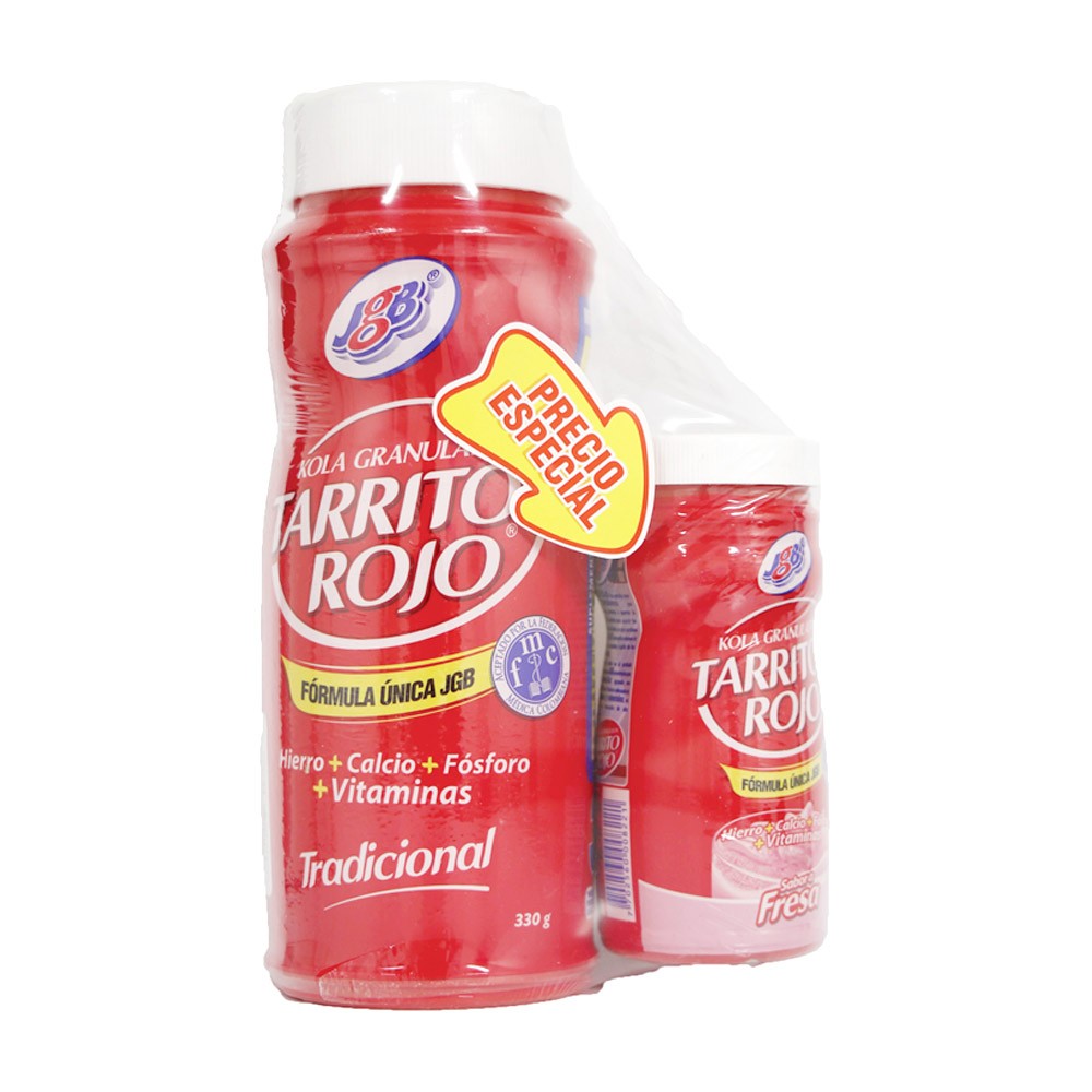 TARRITO ROJO TRAD 330GR+FRESA*85GR $ESP
