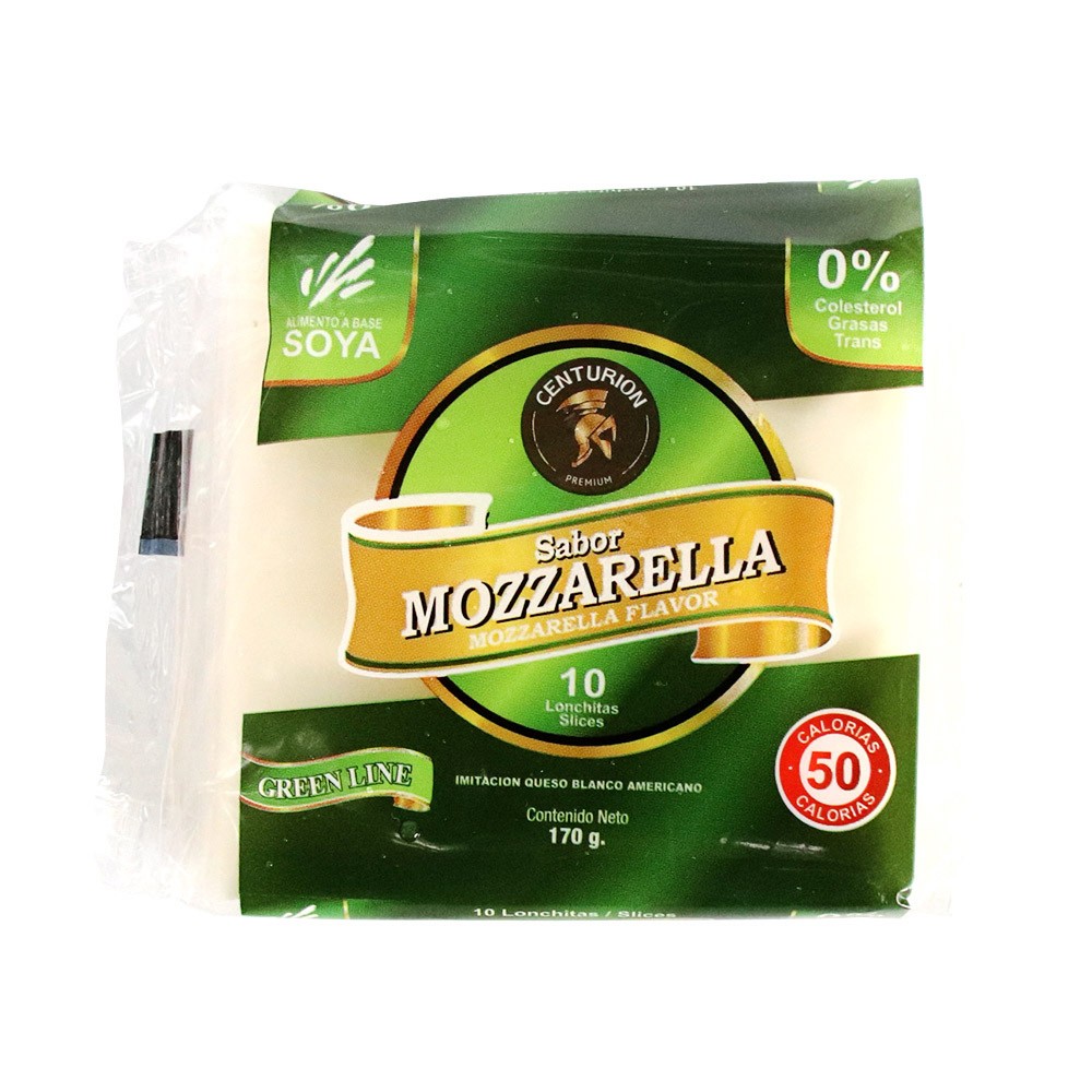 QUESO LONCHA MOZZ  x 170GR GREEN LINE