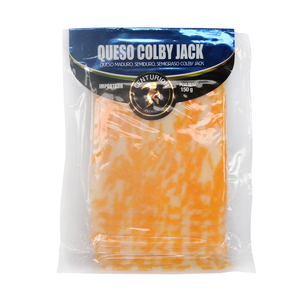 QUESO COLBY TAJADO*150GR CENTURION