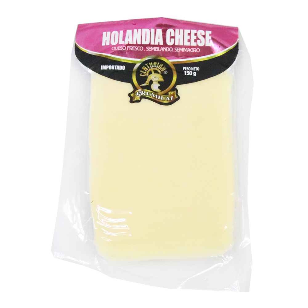 QUESO HOLANDIA TAJADO*150GR CENTURION