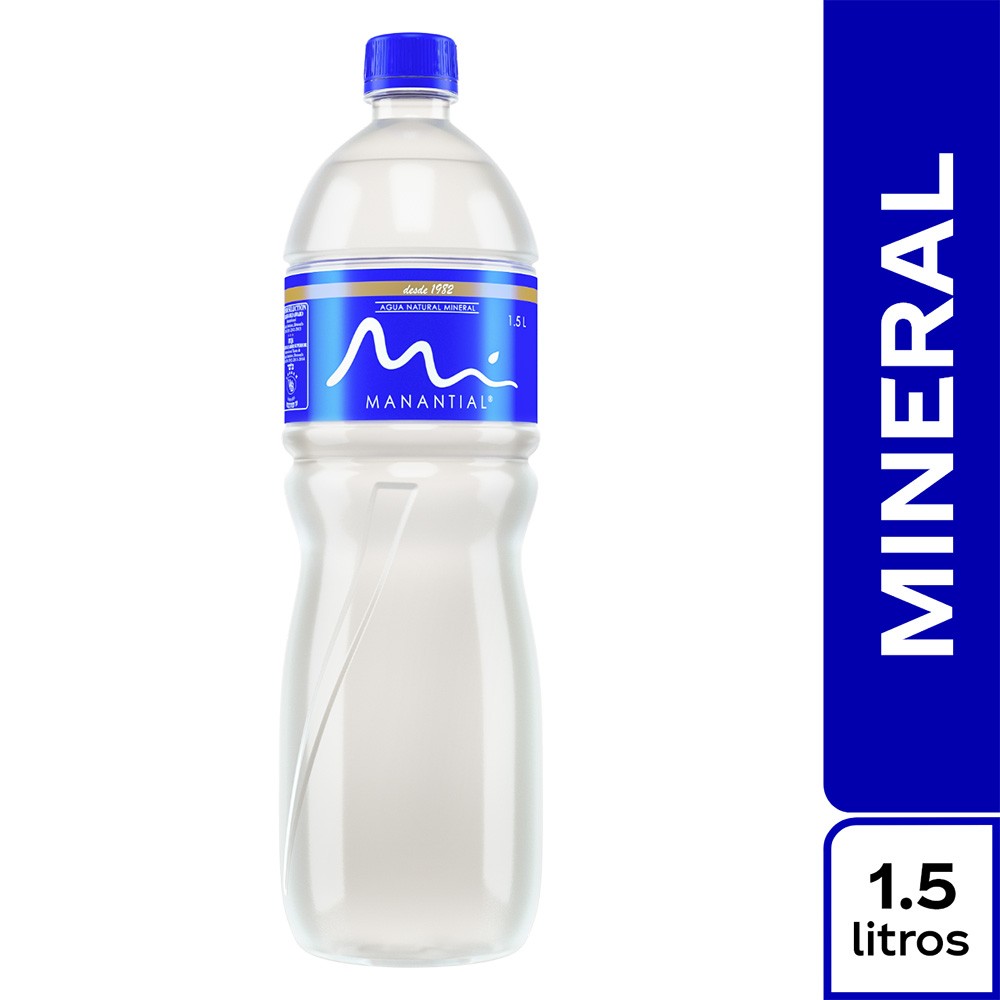 AGUA MANANTIAL  x 1.5LT