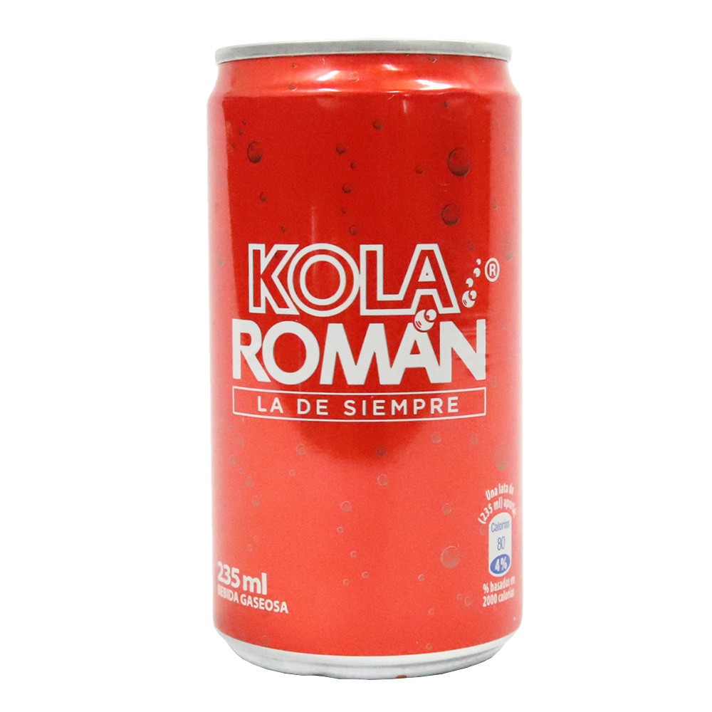 GASEOSA KOLA ROMAN LATA  x 235 ML
