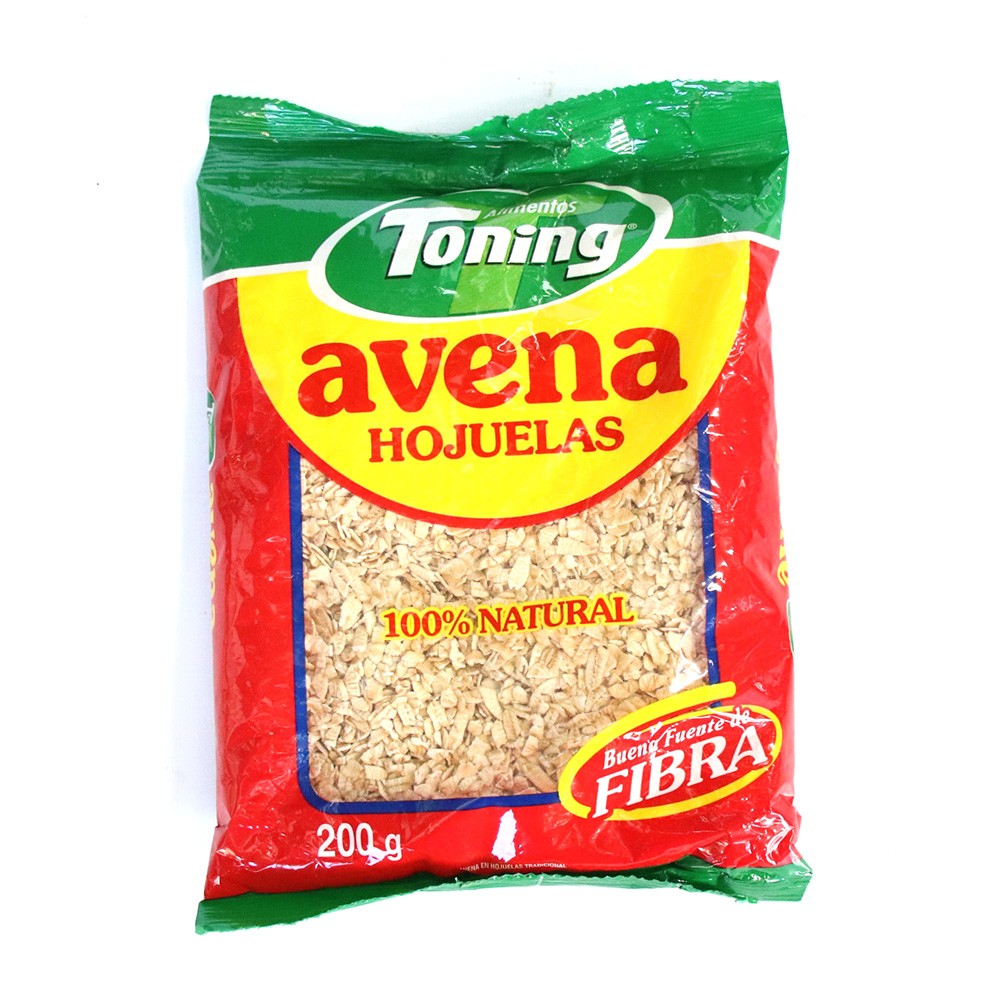 AVENA HOJUELAS  x 200GR TONING