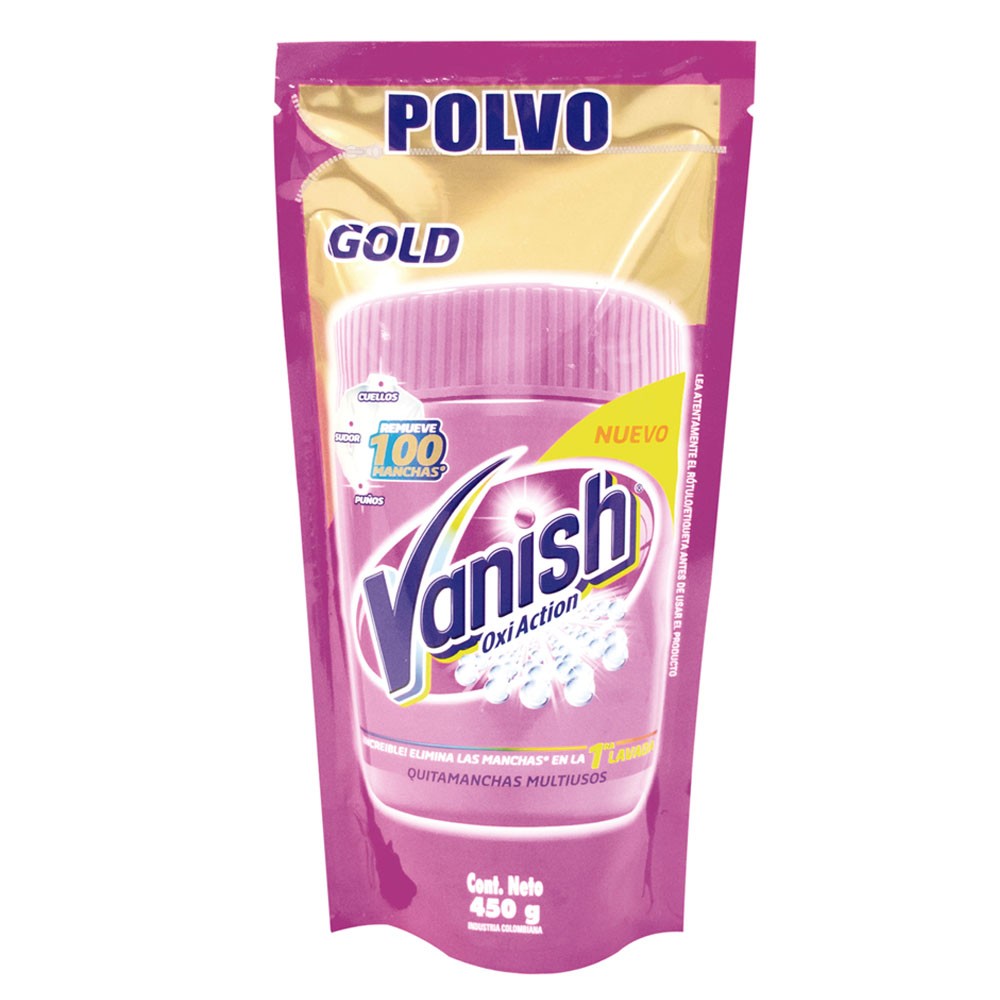 VANISH POLVO ROSA DP  x 450ML