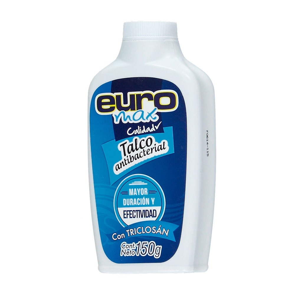 TALCO ANTIBACTERIAL  EUROMAX  x 150GR