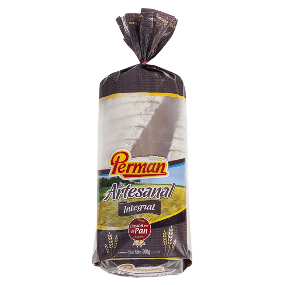 PAN ARTESANAL INTEGRAL PERMAN  x 500GR