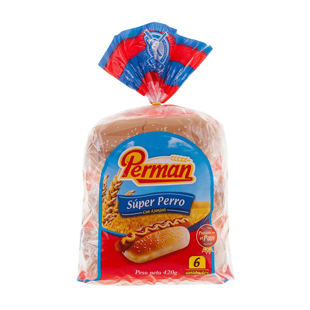 SUPER PERRO AJONJOLI PERMAN  x 6