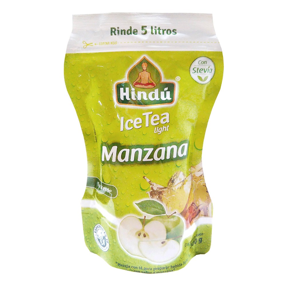 ICE TEA TE VERDE LIGHT MANZANA HINDU *30