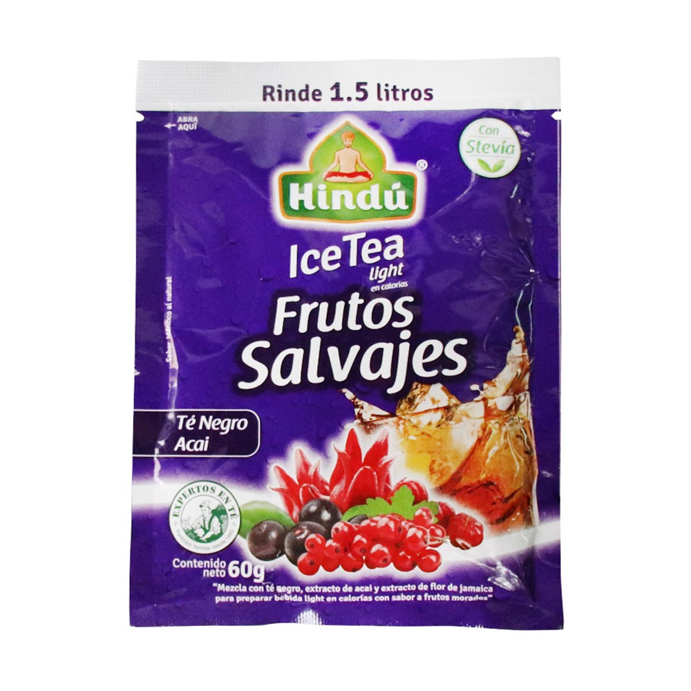 ICE TEA FRUTOS SALVAJES LIGHT  x 60 GR