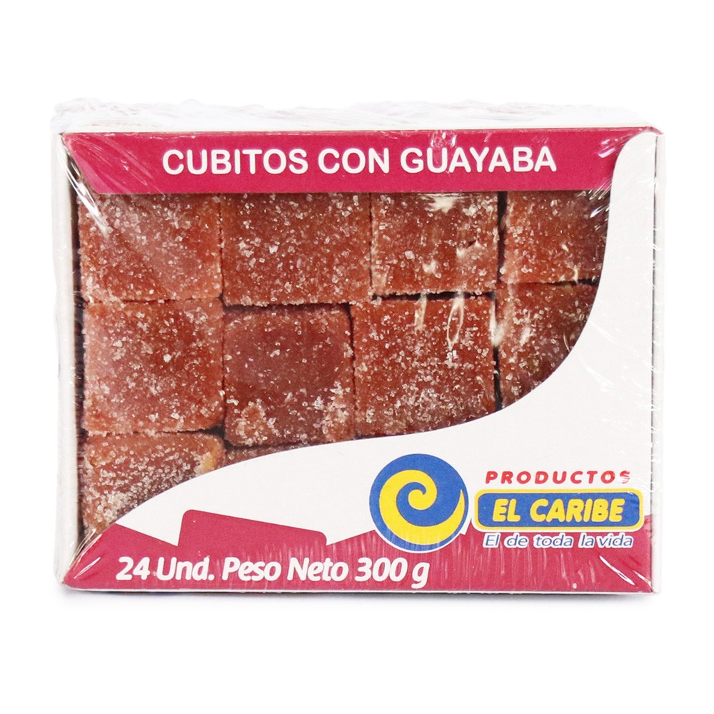 BOCADILLO CUBO EL CARIBE X24 UNDS *300GR