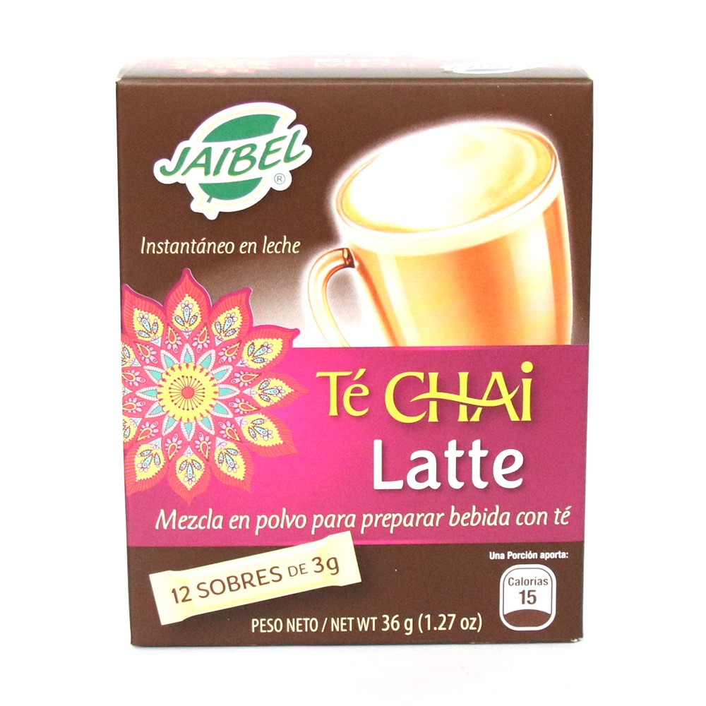 TE SOL JAIBEL CHAI LATTE  x 36GR