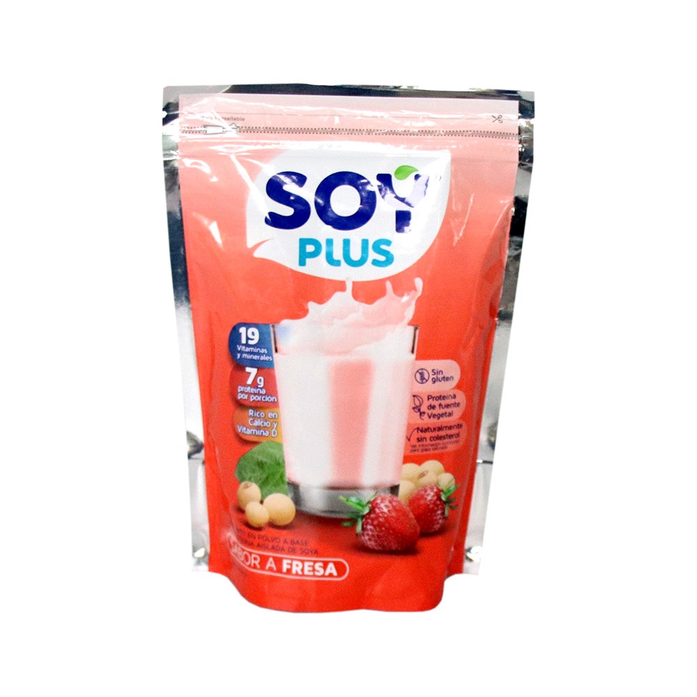 SOY PLUS FRESA  x 400GR