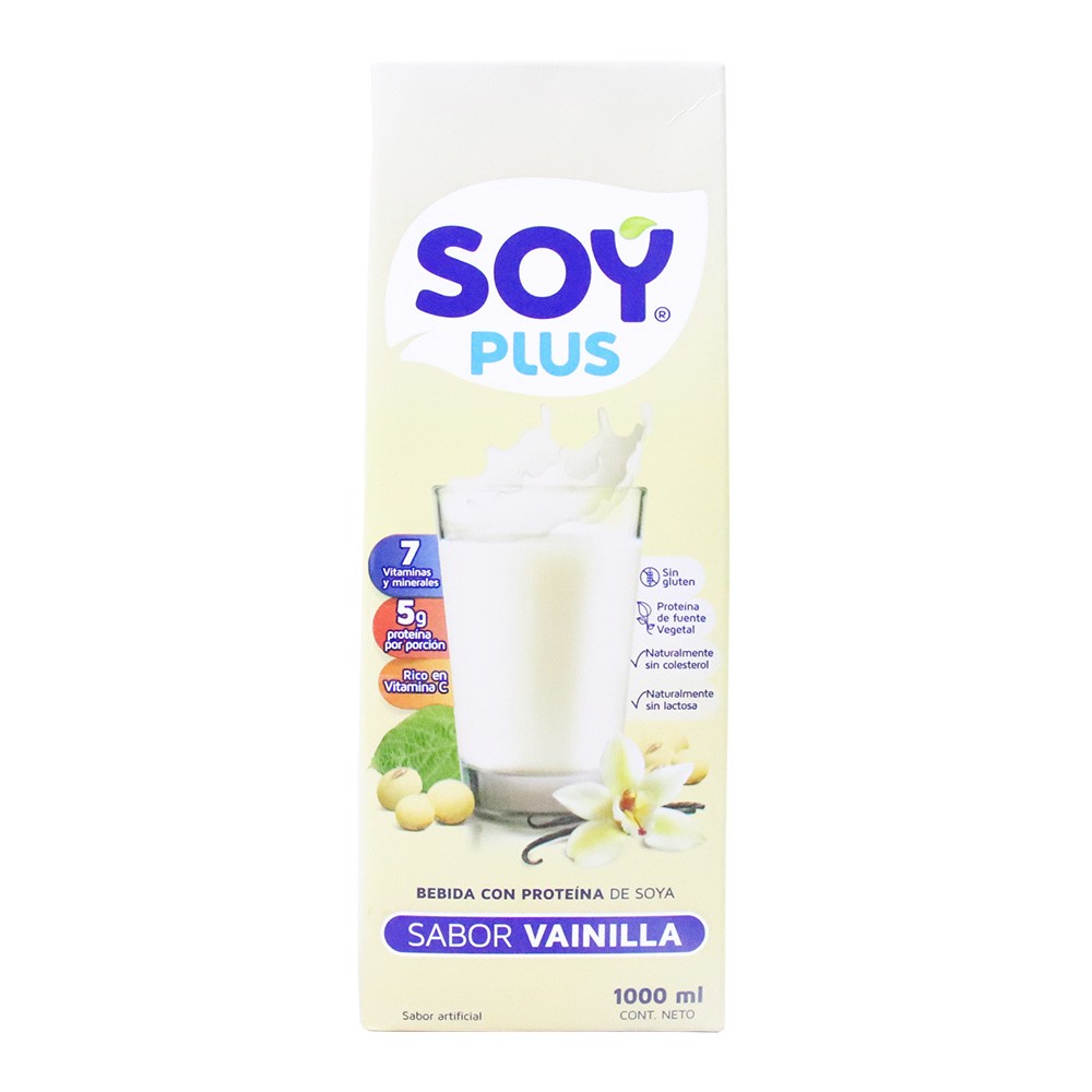 LECHE SOYPLUSS LIQ VAIN 1000ml