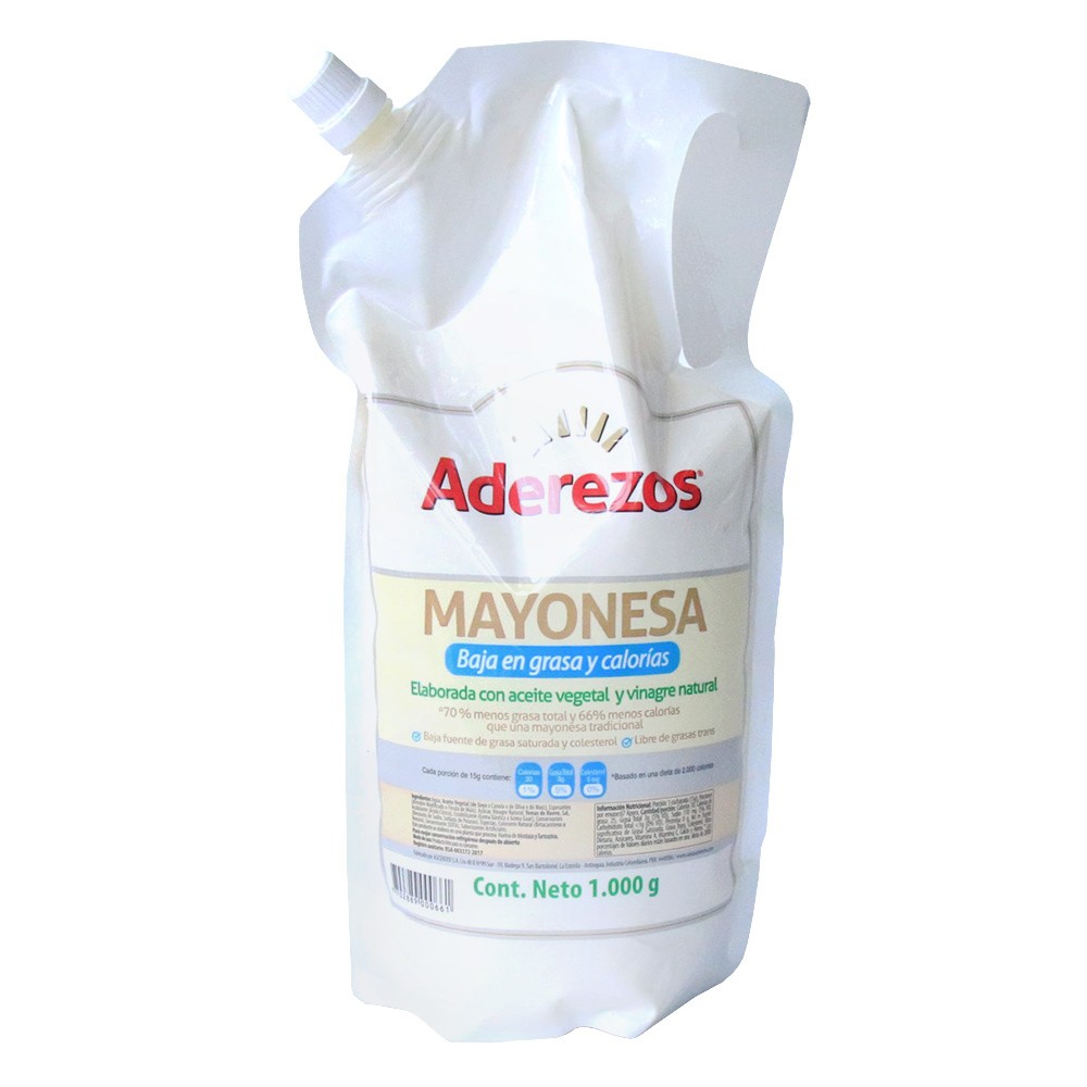 MAYONESA BOLSA ADEREZOS  x 1000GR