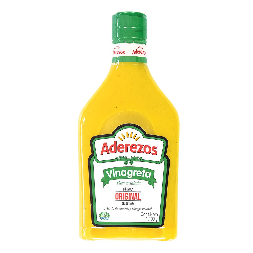 VINAGRETA FCO ADEREZOS  x 1100GR