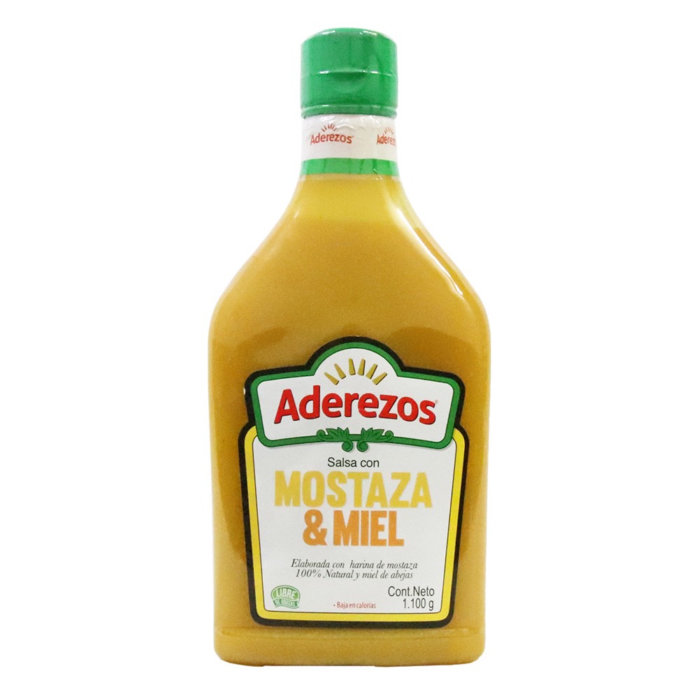 MIEL MOSTAZA FCO ADEREZOS  x 1100GR